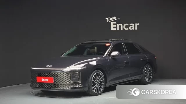 Hyundai Grandeur Hybrid (GN7) 2023 Синий из Кореи