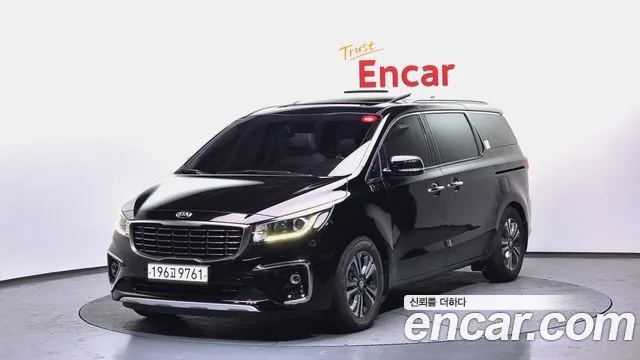 Kia The New Carnival 2019 Черный из Кореи