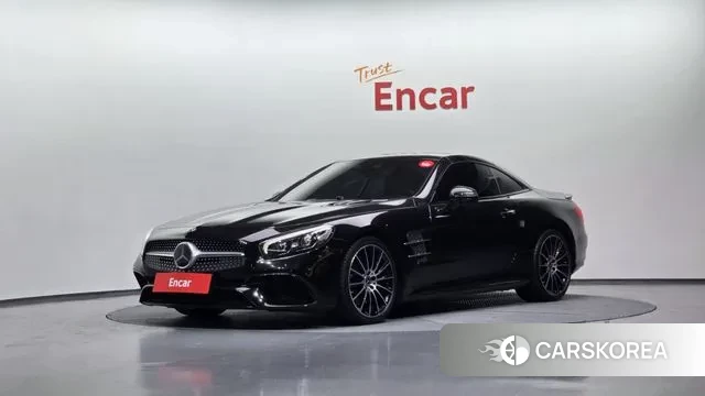 Mercedes-Benz New SL-Class 2019 Черный из Кореи