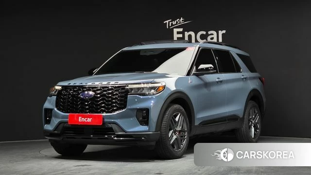 Ford Explorer 6th Generation 2025 Синий из Кореи