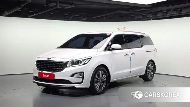 Kia The New Carnival 2019 Белый из Кореи