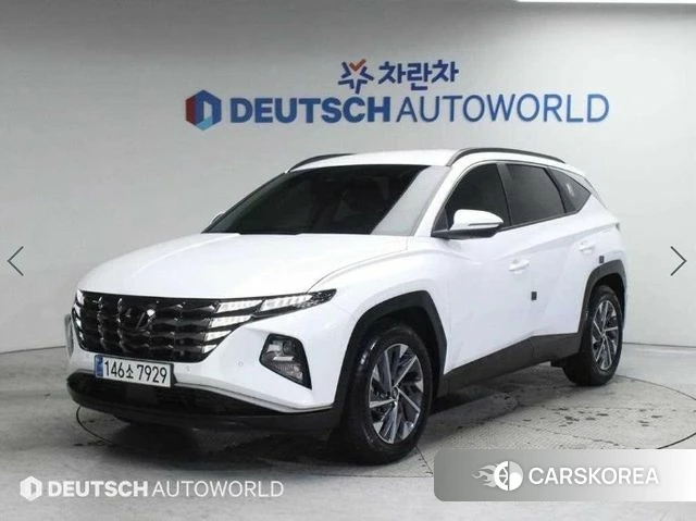 Hyundai Tucson (NX4) 2022 Белый из Кореи