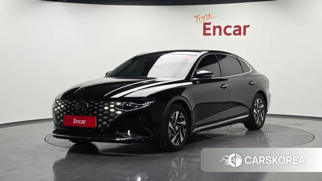 Hyundai The New Grandeur IG Hybrid 2022 Черный из Кореи