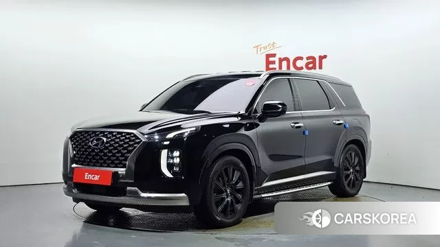Hyundai Palisade 2021 Черный из Кореи