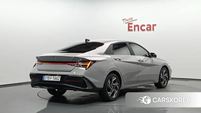 Hyundai The New Avante (CN7) 2024 Серебристо-серый из Кореи
