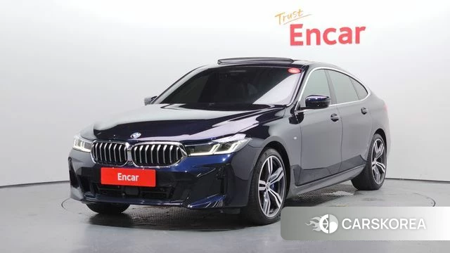 BMW 6 Series GT (G32) 2022 Синий из Кореи