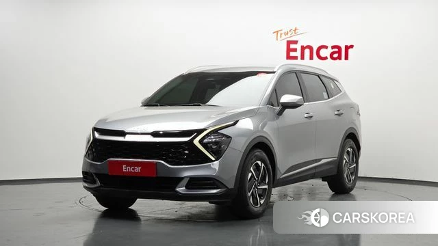 Kia Sportage 5th Generation Hybrid 2022 Серебристо-серый из Кореи