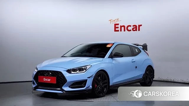 Hyundai Veloster (JS) 2020 Небесно-голубой из Кореи