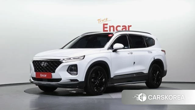 Hyundai Santa Fe TM 2018 Белый из Кореи