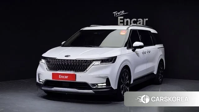Kia Carnival 4th generation 2020 Белый из Кореи
