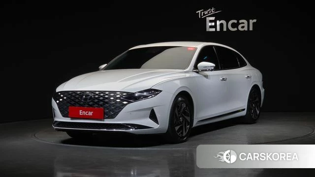 Hyundai The New Grandeur IG Hybrid 2021 Белый из Кореи