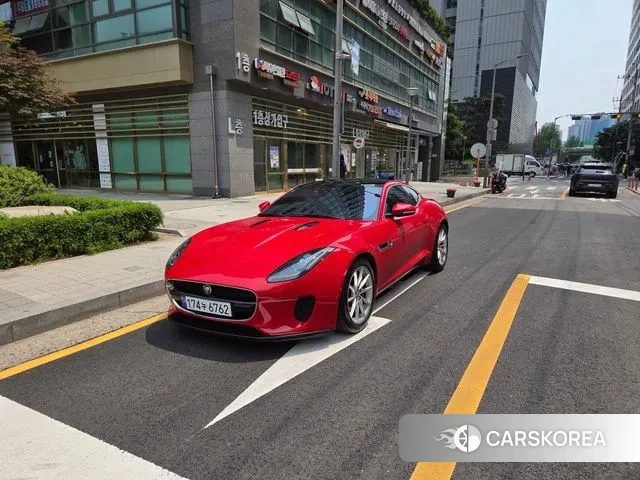 Jaguar F-TYPE 2018 Красный из Кореи