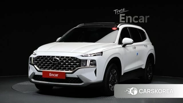 Hyundai The New Santa Fe 2022 Белый из Кореи