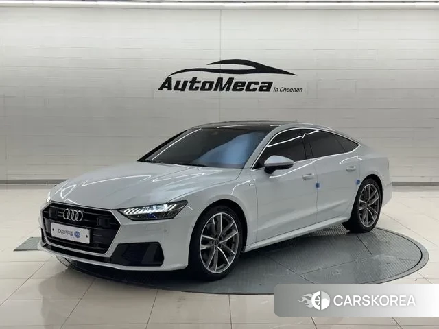 Audi A7 (4K) 2021 Белый из Кореи