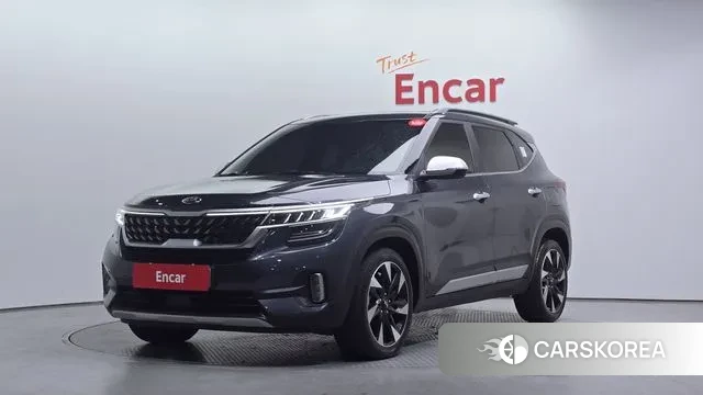 Kia Seltos 2021 Серый из Кореи