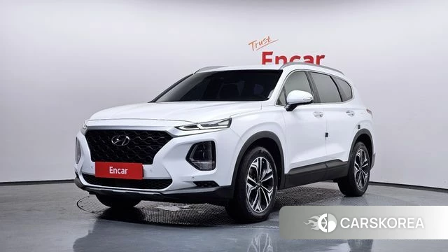 Hyundai Santa Fe TM 2018 Белый из Кореи