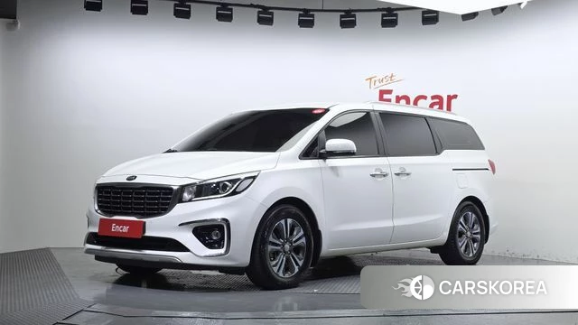 Kia The New Carnival 2019 Белый из Кореи