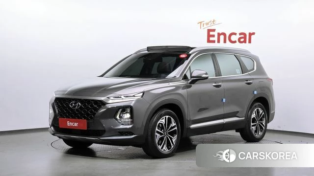 Hyundai Santa Fe TM 2018 Серый из Кореи