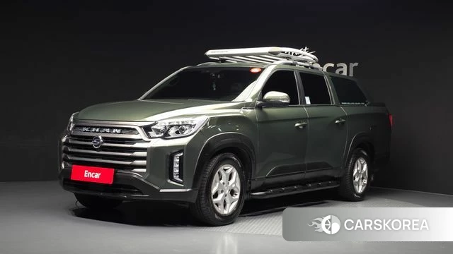 Ssangyong The New Rexton Sports Cannes 2022 Светло-зеленый из Кореи