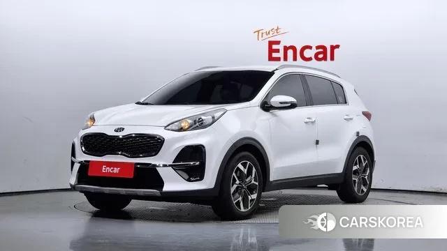 Kia Sportage The Bold 2021 Белый из Кореи