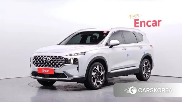 Hyundai The New Santa Fe 2021 Белый из Кореи