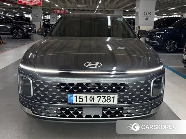 Hyundai Grandeur Hybrid (GN7) 2022 Серый из Кореи