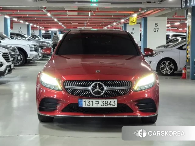 Mercedes-Benz C-Class W205 2020 Красный из Кореи