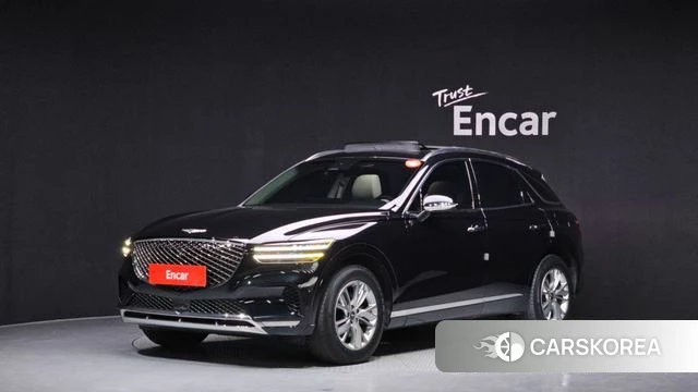 Genesis GV70 2021 Черный из Кореи