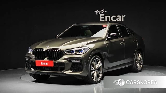 BMW X6 (G06) 2021 Песочный из Кореи