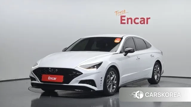 Hyundai Sonata (DN8) 2021 Белый из Кореи