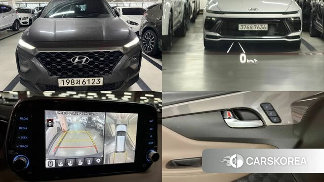 Hyundai Santa Fe TM 2018 Серый из Кореи