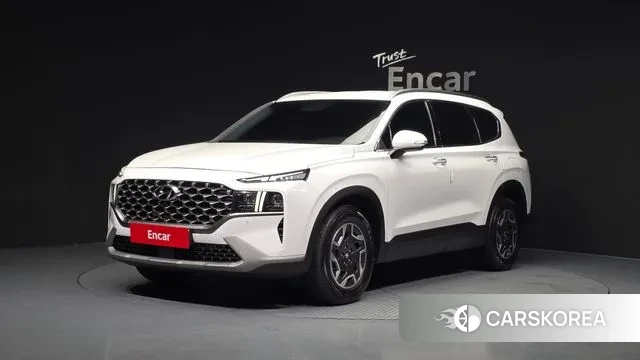 Hyundai The New Santa Fe 2021 Белый из Кореи