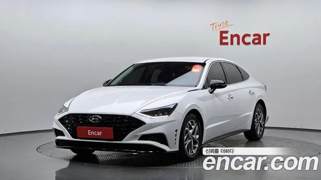 Hyundai Sonata (DN8) 2021 Белый из Кореи