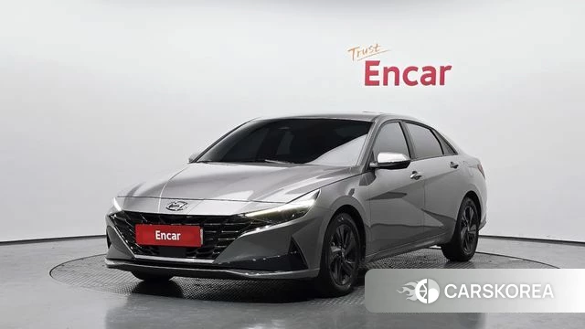 Hyundai Avante Hybrid (CN7) 2022 Серый из Кореи