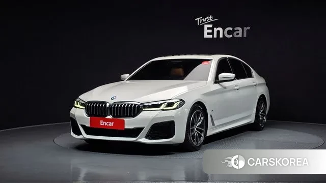 BMW 5 Series (G30) 2023 Белый из Кореи