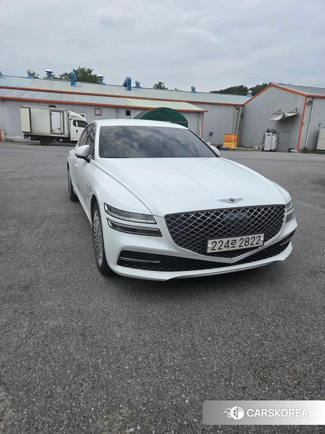 Genesis G80 (RG3) 2021 Белый из Кореи