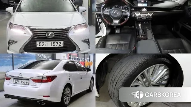 Lexus New ES350 2018 Белый из Кореи