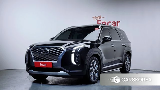 Hyundai Palisade 2021 Черный из Кореи