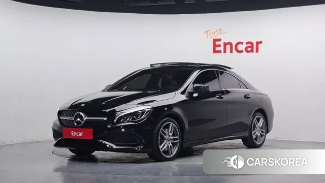 Mercedes-Benz CLA-Class C117 2018 Черный из Кореи