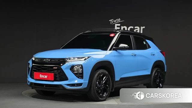 Chevrolet (GM Daewoo) Trailblazer 2023 Синий из Кореи
