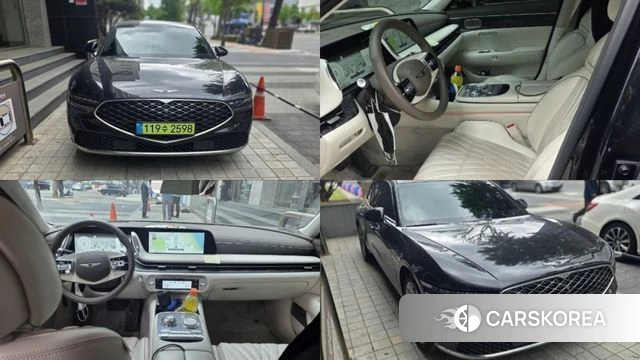 Genesis G90 (RS4) 2022 Черный из Кореи