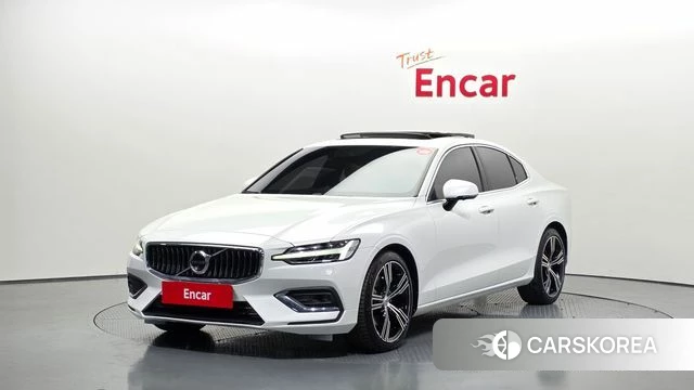 Volvo S60 3rd generation 2020 Белый из Кореи