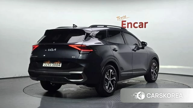 Kia Sportage 5th Generation Hybrid 2023 Серый из Кореи