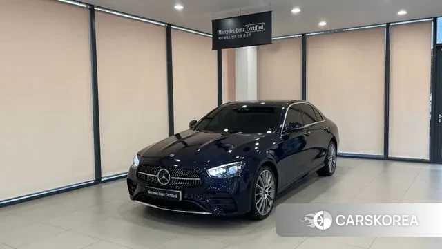 Mercedes-Benz E-Class W213 2021 Синий из Кореи