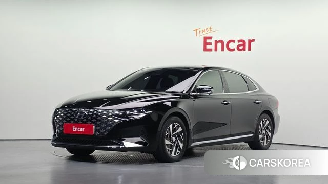 Hyundai The New Grandeur IG Hybrid 2020 Черный из Кореи