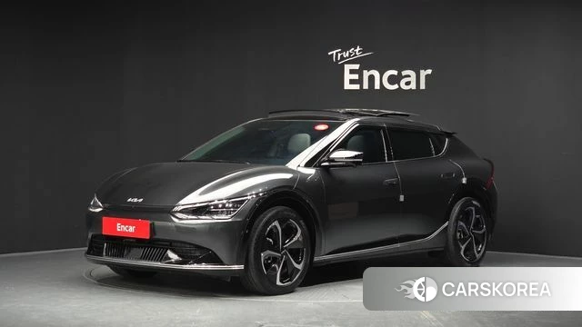 Kia EV6 2023 Серый из Кореи