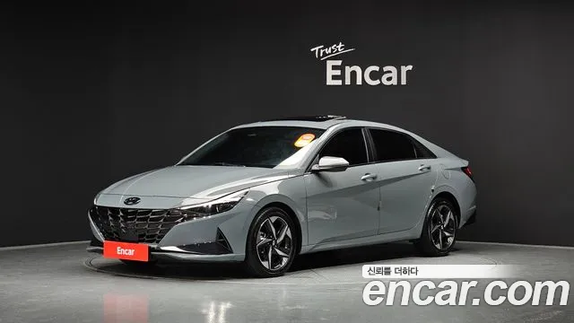 Hyundai Avante (CN7) 2020 Серый из Кореи