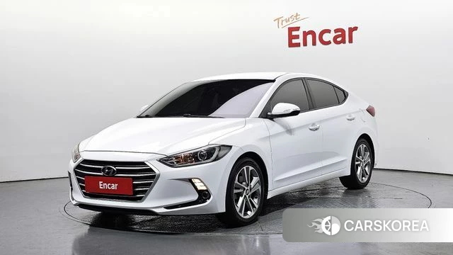 Hyundai Avante AD 2018 Белый из Кореи