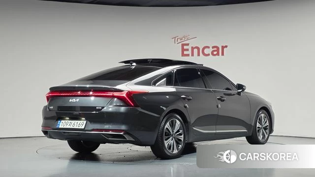 Kia K8 Hybrid 2021 Серый из Кореи