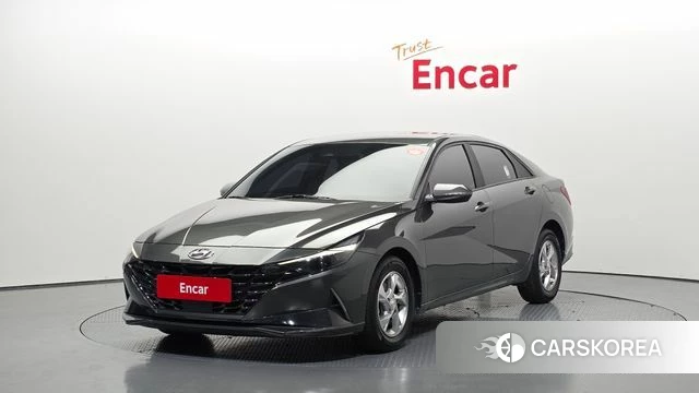 Hyundai Avante (CN7) 2021 Серый из Кореи